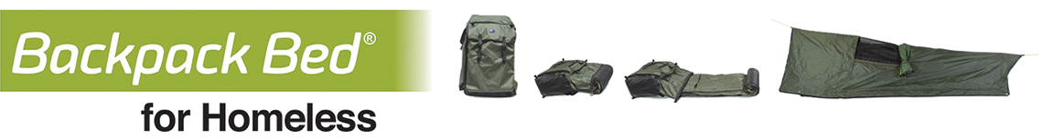 Backpack Bed for Homeless